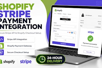 setup shopify payment stripe integration payment gate way as a shopify expert