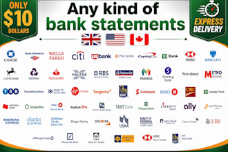 reconcile bank statement PDF to editable format