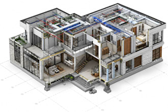 convert point cloud, matterport scan to revit bim model and cad drawings