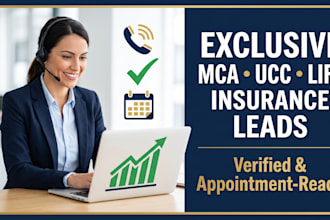 generate exclusive mca and ucc leads with verified business owner contact info