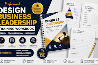 design business leadership workbook redesign training manual handbook guide