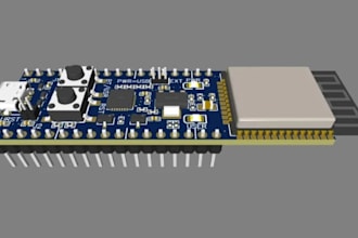 design esp32, stm32, arduino pcb, embedded system, iot hardware and circuit