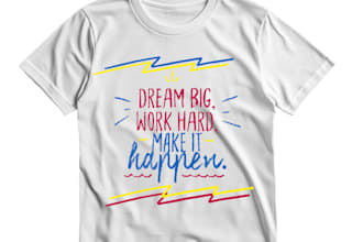 modern typography t shirt design