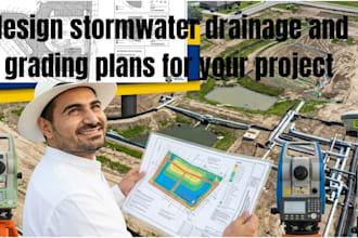 design stormwater drainage and grading plans for your project