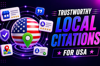 build trustworthy USA local citations and directory submissions