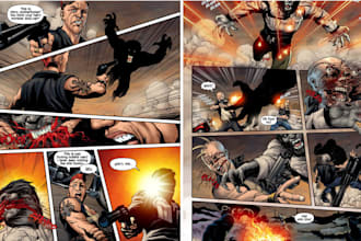 comic book illustration comic art graphic novel nsfw comic page comic artist