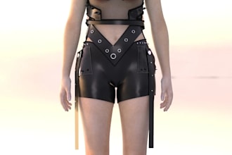 design 3d fashion, nft wearables, metaverse avatar clothing and game outfits