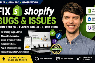 fix shopify store issue shopify bugs customize shopify theme shopify custom code