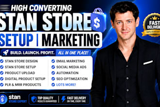 do stan store setup, digital product, stan store marketing, stan store design