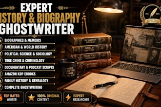 write american history, sociology, and political science biography ebook writing