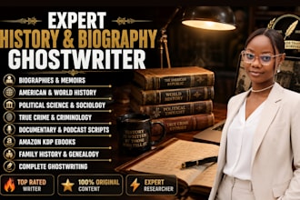 write american history, sociology, and political science biography ebook writing