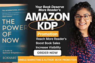 promote your amazon KDP book to boost visibility and book sales