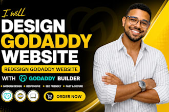 design godaddy website redesign godaddy website with godaddy builder