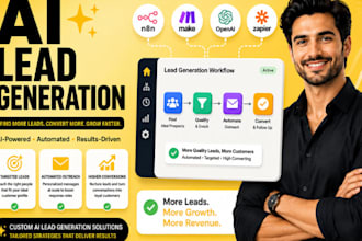 build ai lead generation automation with n8n, clay, apollo, and openai