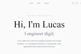 build a modern landing page for your business