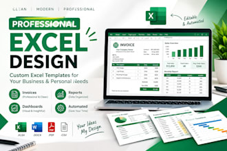 create word or excel invoice and resume in editable format