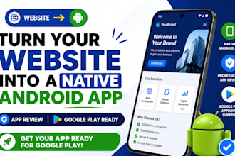 convert your website to native apk app, app review, app testing for any device