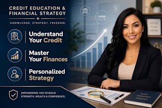 provide credit education and financial strategy coaching