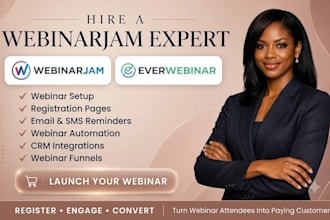 set up your webinarjam funnel with automation and integration