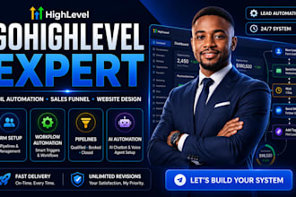 be your gohighlevel expert ghl automation workflows setup ghl email marketing
