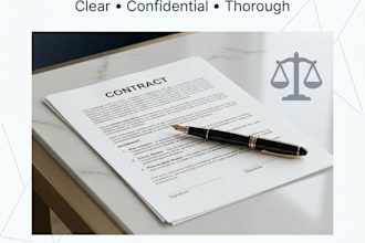 review your legal documents and and identify legal risks