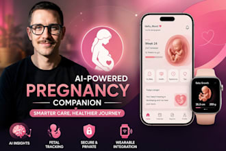 develop ai powered pregnant tracking app ai pregnancy test app ai period tracker