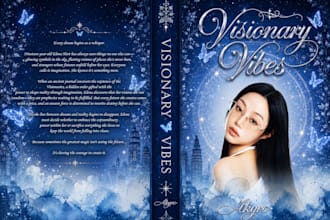 create an eye catching fantasy novel book cover