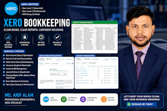 setup, clean up and fix your xero bookkeeping accurately