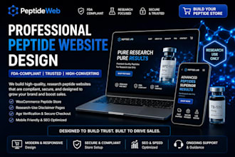build peptide website, peptide store research, peptide store sarms, peptide seo
