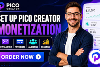 set up pico creator monetization newsletter payments audience revenue setup