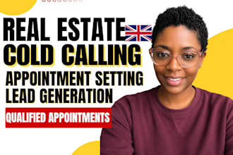 be your real estate virtual assistant cold caller appointment settings