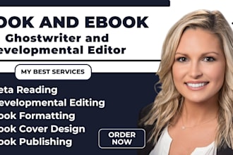 ghostwrite christian book, sermon, self help write nonfiction book editor