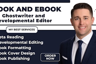 ghostwrite christian book, sermon, self help write nonfiction book editor
