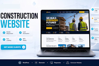 design construction website contractor website plumbing website hvac website