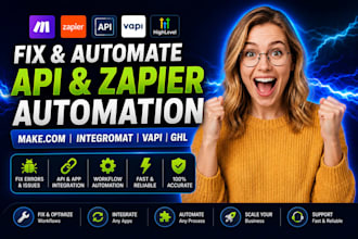 fix make com api zapier automation integromat integration vapi ghl made com