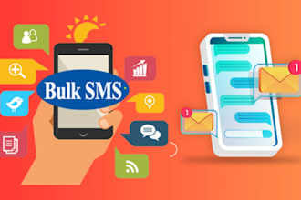 do bulk sms, mmt, mms to inbox of client globally
