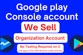 buy organization google play console account