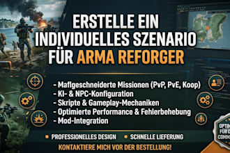 erstelle ein szenario fur arma reforger