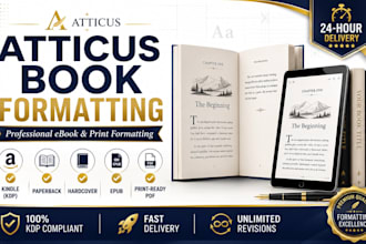 format atticus, atticus formatting, atticus format, atticus book formatting