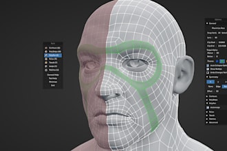 fix broken 3d models repair meshes retopology uv unwrap bake and optimize