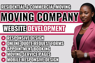 moving company website, movers website relocation service website moving service