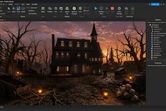 build professional roblox maps environments and game assets
