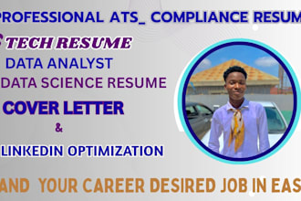craft tech resume, data analyst, data science resume, ats and resume writing