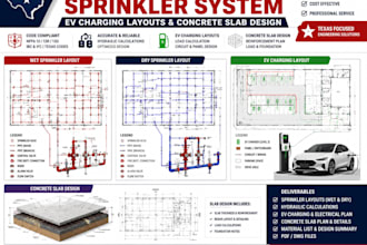 design texas wet and dry sprinkler system layouts ev charging and concrete slab