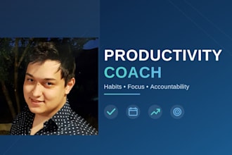 be your online personal productivity and self improvement coach