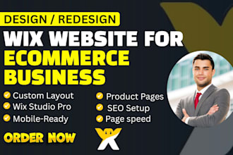 build wix ecommerce store  wix online store wix website development wix business
