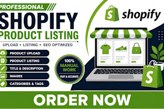 do shopify product listing shopify product upload shopify SEO