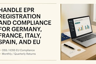 handle epr registration and compliance for germany, france, italy, spain, and eu
