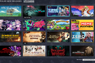 design steam capsule art steam capsule banner steam store page game art