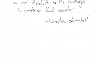 write beautiful handwritten poems, love letter, and quotes